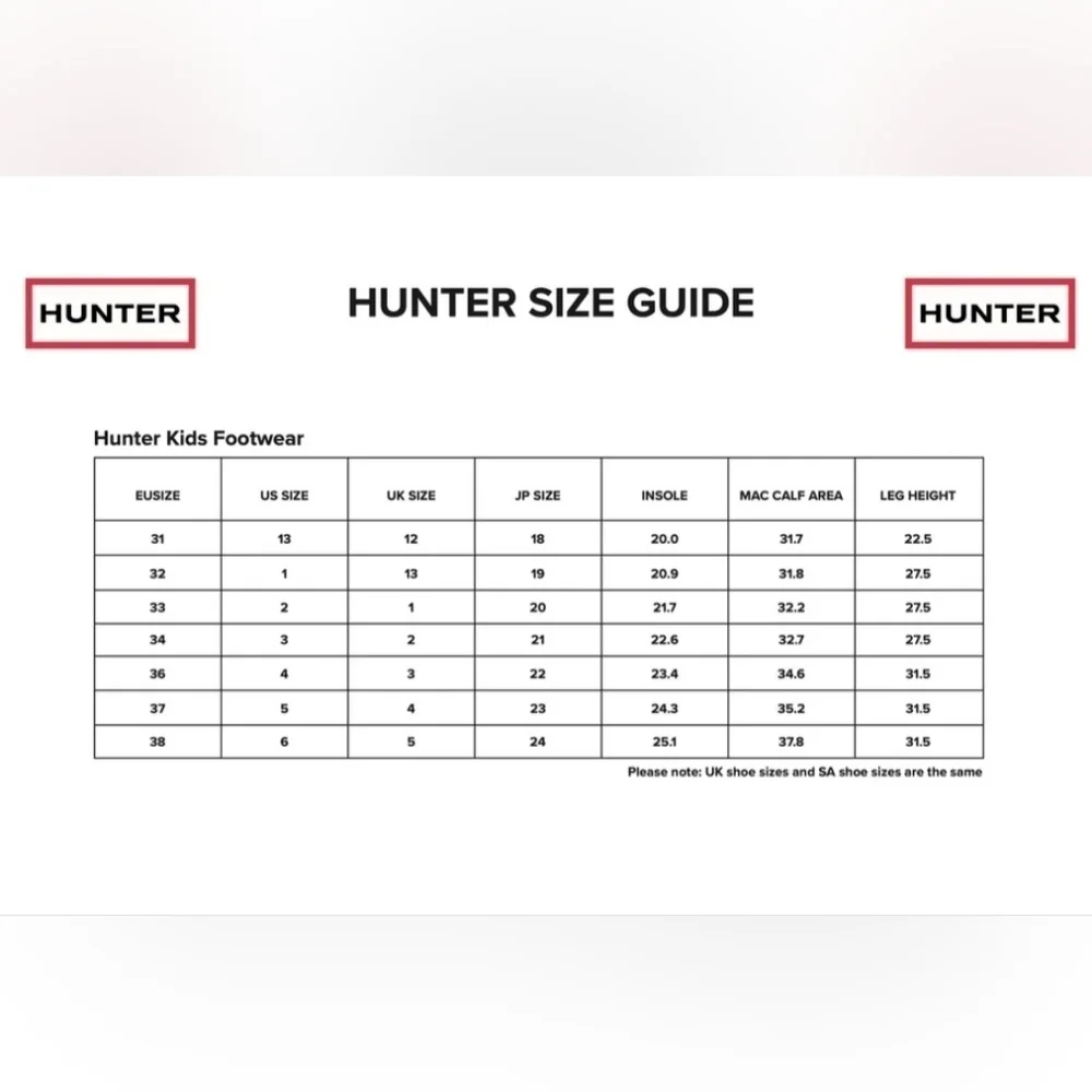 NWOT Hunter Kids Water Shoes